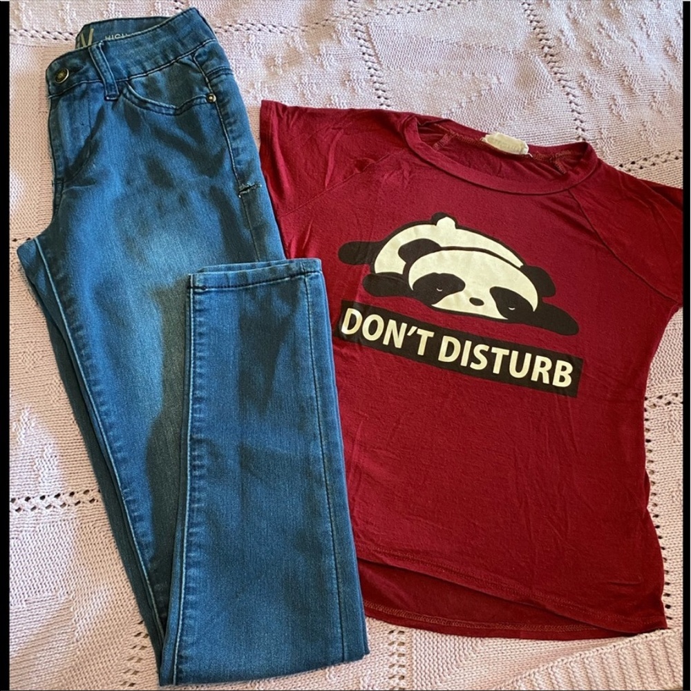 Set Delia’s Jeans & Full Tilt Top